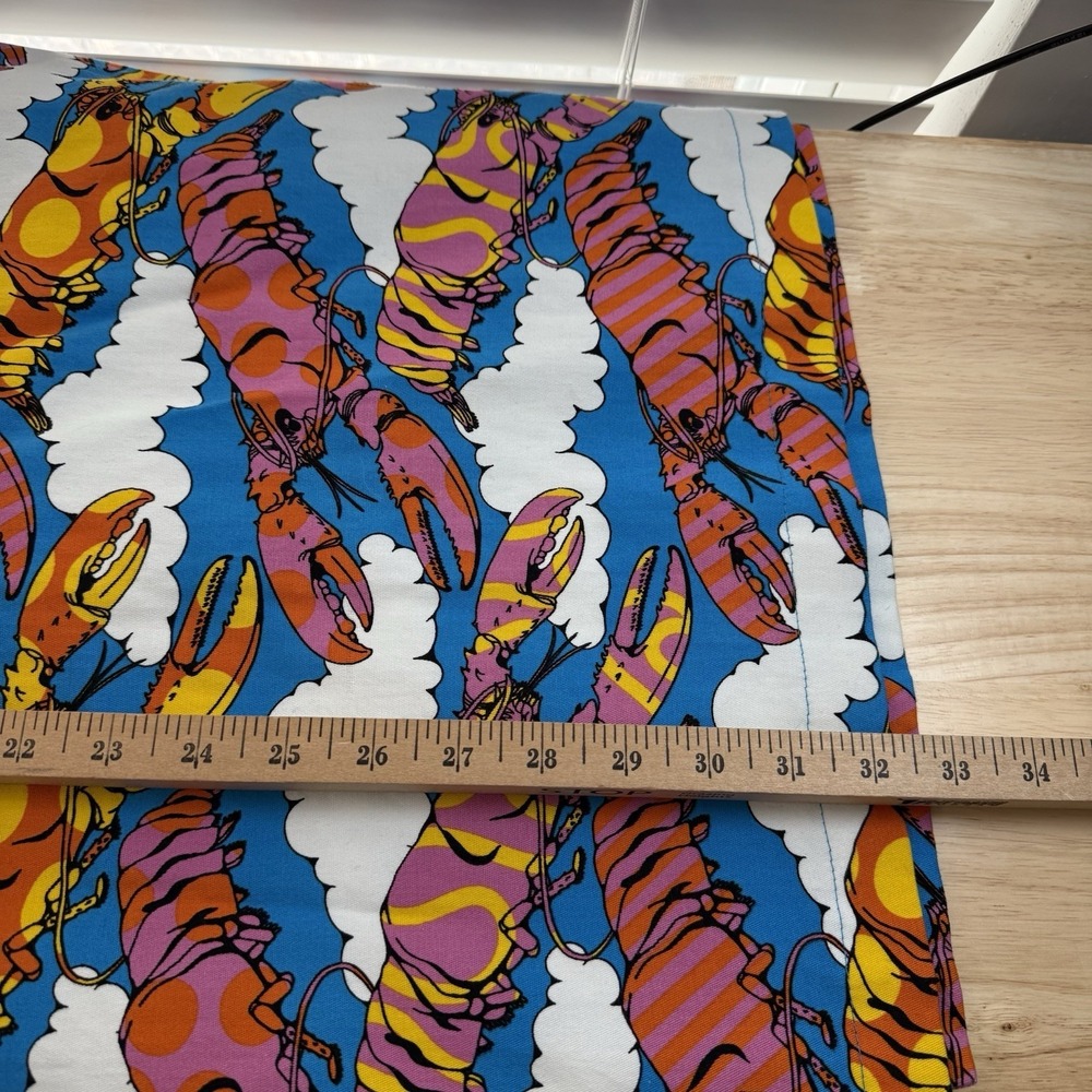 Nooworks Chore Coat Krista Perry‎ Lobster Dream Size XL NWT Neon Whimsy Zipper - Picture 14 of 15